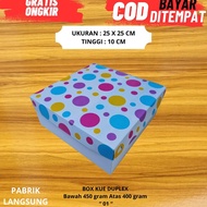 Cod Available Lawrence Box Cake Box 25 X 25 X 10 Cm / 22 X 22 X 10 Cm Rice Box/ Premium Flower Motif