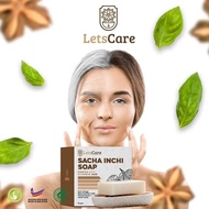 LetsCare Sacha Inchi Soap 🧼 Sabun Sacha Inchi Menegangkan &amp; Melicinkan Kulit Original HQ
