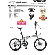 TRS Topaz Folding-Bike 20inc(451) Basikal Lipat TRS Topaz