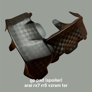 Gp pad arai spoiler arai