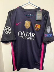 西甲 1617 巴塞隆拿 作客球迷版球衣 尼馬 NEYMAR JR BARCELONA