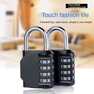 4 Digit Number Combination Padlock Heavy Duty Locker Gym Padlock Security Zinc Alloy Door Padlock