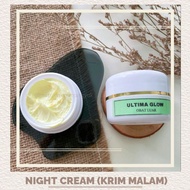 CREAM MALAM WAJAH ULTIMA GLOW LABEL HIJAU