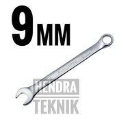 kunci ring pas 9MM COMBINATION KEY 9MM WRENCH Ring satin