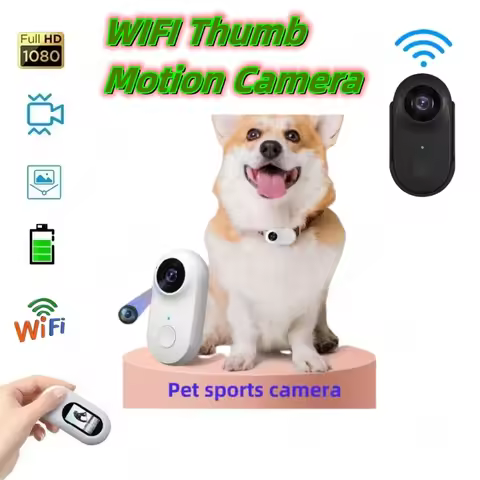 Mini WIFI Thumb Action Camera 1080P HD AP Hotspot Anti Shake Motion Recorder Cycling Motorcycle Ridi