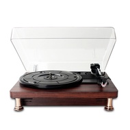 Retro Vinyl Record Player Record Player with Dustproof Cover Classic Nostalgic Style Record Player F