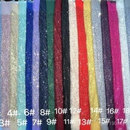 Fabric Gauze Sequin Dress with Beaded Embroidery - Perfect for Weddings