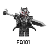 Heavy Armor Gus War Wolf War Horse Toy Brick Figure Third Party Lego Compatible Indelible Warrior FQ