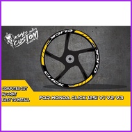 ♣ ◆  Honda Click 125i v1v2v3 Mags Sticker decals