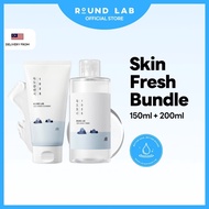 [Bundle of 2][ROUND LAB Official] 1025 Dokdo Cleanser 150ml, 1025 Dokdo Toner 200ml