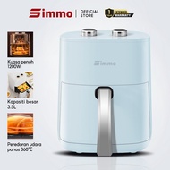 SIMMO Air Fryer 6L 1200W Oil-Free Easy Cleaning