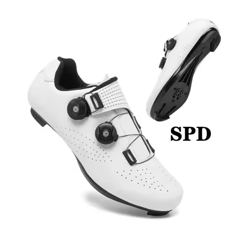 CCchenta Professional Cycling Shoes Men's Spd Road Cycling Shoes MTB Mountain Cycling Shoes Flat-bot