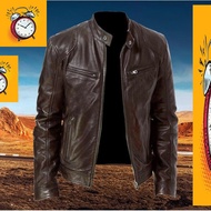 baju jaket kulit lelaki bergaya motosikal men jacket terbaru ss4382pp