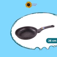 Sunhouse SBD26 26cm Teflon Marble Fry Pan Non-Stick Wok Pan