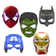 Super Hero Avengers Hulk Batman Captain America Spiderman &amp; Iron man Mask