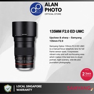 Samyang 135mm F2.0 ED UMC Lens | Samyang Singapore Warranty