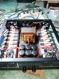 power amplifier rakitan 5 Amper murni/besar.power lapangan/rumahan