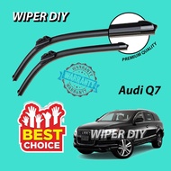 Audi Q7 SQ7 SUV 2006 - 2015 Silicone Wiper Blade Windscreen Viper Pengelap Kereta
