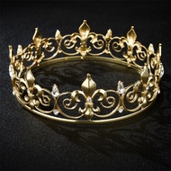 New product Boys Crown Prince Crown Men's Crown Headdress Pageant Crown Queen Performance Crown Unis
