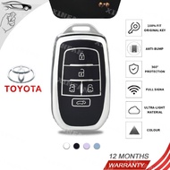 XINFAN 5/6 Buttons TPU Remote Car Key Case Cover for Toyota Alphard PREVIA Voxy Noah Esquire Vellfir