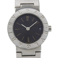 寶格麗BVLGARI B-zero1 手錶，BB23SS，不鏽鋼，銀色，石英，模擬顯示，黑色錶盤，女士款 [二手]