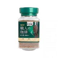 日本進口ucc職人黑咖啡悠詩詩無蔗糖咖啡粉健身提神瓶裝即溶咖啡90g