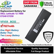 HICAP DELL Laptop Battery VFV59 52Wh for DELL Latitude 12 7000 E7240 E7250