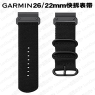 26mm/22mm Suitable For Garmin Sports Smart Watch Strap tactix 7 pro/Bravo/Charli/Delta Nylon Canvas Wristband Fenix 7/7x/6/6x/6x pro/5/5x/5x Plus/3/3hr Forerunner 945/935duro/Epix2vo/Charlie