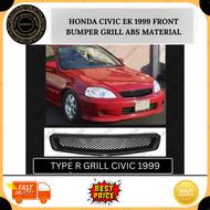 HONDA CIVIC EK 1999 FRONT BUMPER GRILL ABS MATERIAL HIGH QUANLITY