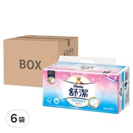 Kleenex 舒潔 特級舒適潔淨歡樂炫彩抽取衛生紙 120張  10包  6袋