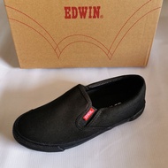 puma Edwin Black School Shoes Original Kasut Sekolah Hitam Edwin EW2399