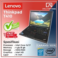 Unik Laptop Lenovo Thinkpad T410 Core i5 - Second Bergaransi Limited