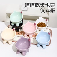 Super Cute Cat Bowl Ceramic Cat Bowl Dog Bowl Cat Rice Bowl Pet Supplies Cat Eating Bowl Cat Food Bo