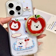 Red Apple West Highland Magnetic Bracket Xiaomi 15 14T Redmi Note14 13 Pro+14C 13C POCO X6 F6 M6 Pho