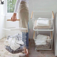 Nordic Tier Laundry Basket 2 Layer (Detachable basket)