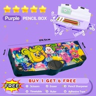 Multifunction Pencil Box Boy and Girl Magnetic Pencil Box Cartoon Pencil Box LABUBU Pencil Box Doubl