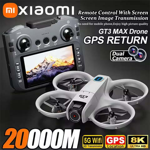 Xiaomi GT3 MAX GPS Drone 8K Aerial HD Photography Optical Flow Positioning Obstacle Avoidance Brushl
