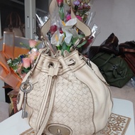 Fossil Maddox woven drawstring offwhite