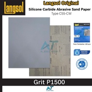 LANGSOL SANDPAPER SHEET GRIT 1500 P1500 – ABRASIVE SAND PAPER
