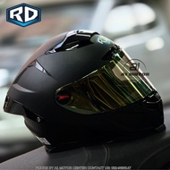 ใหม่! หมวกกันน็อคเต็มใบ Index RD  รุ่น CZ-R BT รองรับการติดตั้งบลูทูธ  สีดำล้วน ถอดซักได้ แถมถุงผ้า 