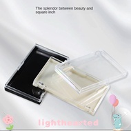 LIGHTHEARTED False Lashes Show Box, Plastic  Eyelash Storage Box, Dust Proof Square Shape Storage Bo