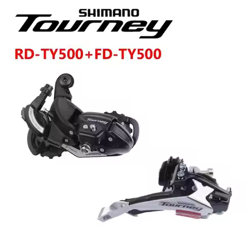 SHIMANO TOURNEY TY Derailleur Mini Set RD-TY500 FD-TY500 Rear Derailleur Front Deraileur 6/7 Speed O