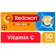 Redoxon Vitamin C + Zinc Rasa Jeruk 10 Tablet