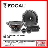 FOCAL ASE 165 ** New product ** ลำโพงแยกขิ้น 6.5 นิ้ว 60 Watts RMS AMORN AUDIO