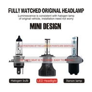 For Toyota Wigo 2014-2016 1st Gen Headlight Lamp - 6000K LED Bulbs Kit Replace Halogen white (1 pair