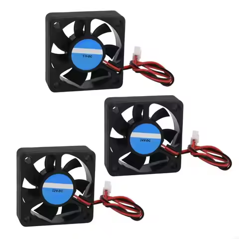 X13B 5015 5V 12V 24V Cooling Fan Brushless for DC Cooler Blower Black High Speed Fan For 3D Print Ho