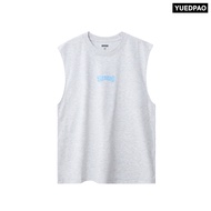 Yuedpao Sunsurf and Style Sleeveless ผ้าหนาทรงสวย ยับยาก เสื้อยืดเปล่าแขนกุด Set Gray