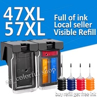 Canon Ink 47 57 47XL 57XL ink cartridge for Canon E400 E460 E477 E480 E3170 E410 E3370  E4270 E470