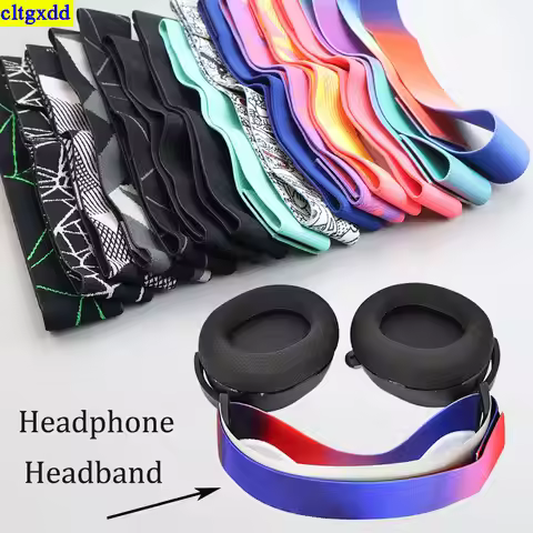 cltgxdd 1piece Suitable for Steelseries Arctis 7 9 9X PRO Frost Blue Hanging Headband Elastic Headba