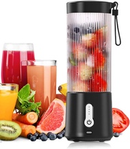 Portable Blender for Smoothies and Shakes500ml USB Rechargeable Personal Blender With 6 Stainless S